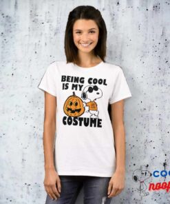 Peanuts Being Cool Is My Costume T Shirt 4