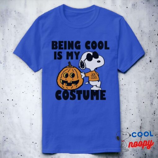 Peanuts Being Cool Is My Costume T Shirt 7
