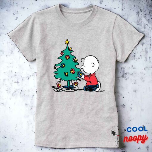 Peanuts Charlie Brown Christmas Lights T Shirt 10