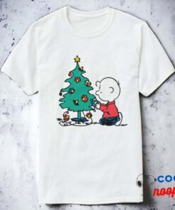 Peanuts Charlie Brown Christmas Lights T Shirt 15