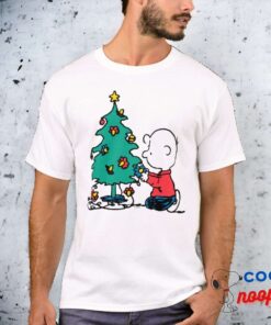 Peanuts Charlie Brown Christmas Lights T Shirt 3