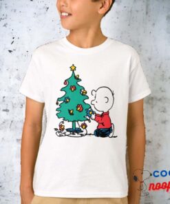Peanuts Charlie Brown Christmas Lights T Shirt 9