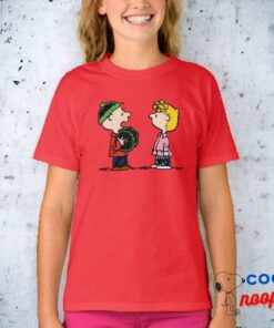 Peanuts Charlie Brown Sally Christmas T Shirt 4