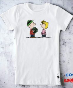 Peanuts Charlie Brown Sally Christmas T Shirt 7