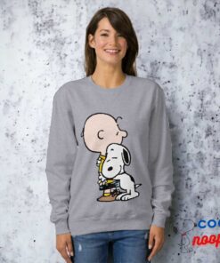 Peanuts Charlie Brown Snoopy Hug Sweatshirt 5