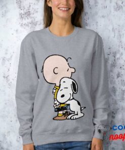 Peanuts Charlie Brown Snoopy Hug Sweatshirt 6