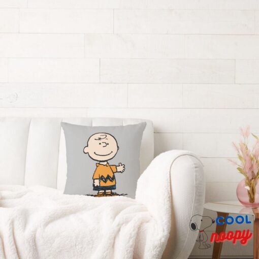 Peanuts Charlie Brown Throw Pillow 2