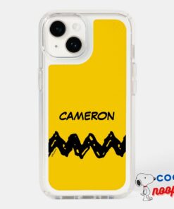 Peanuts Charlie Browns Zig Zag Shirt Speck Iphone Case 8
