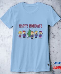 Peanuts Christmas Caroling T Shirt 2