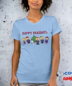 Peanuts Christmas Caroling T Shirt 5