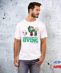 Peanuts Christmas Is The Joy Of Giving T Shirt 6