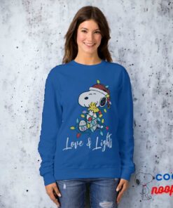 Peanuts Christmas Love And Lights Sweatshirt 6