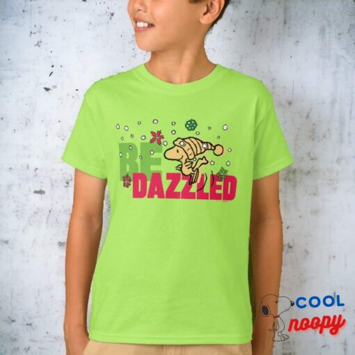 Peanuts Christmas Woodstock Be Dazzled T Shirt 15