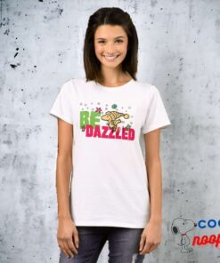 Peanuts Christmas Woodstock Be Dazzled T Shirt 2