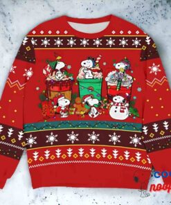 Peanuts Cute Merry Christmas Snoopy Ugly Sweater 1