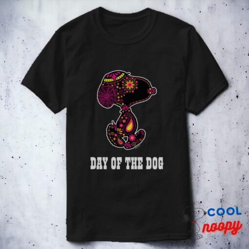 Peanuts Decorated Day Of The Dog T Shirt 15