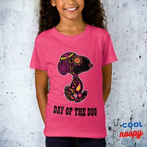 Peanuts Decorated Day Of The Dog T Shirt 5