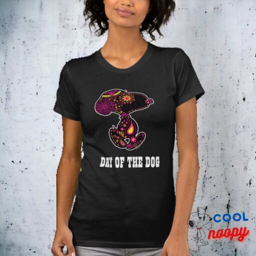 Peanuts Decorated Day Of The Dog T Shirt 6