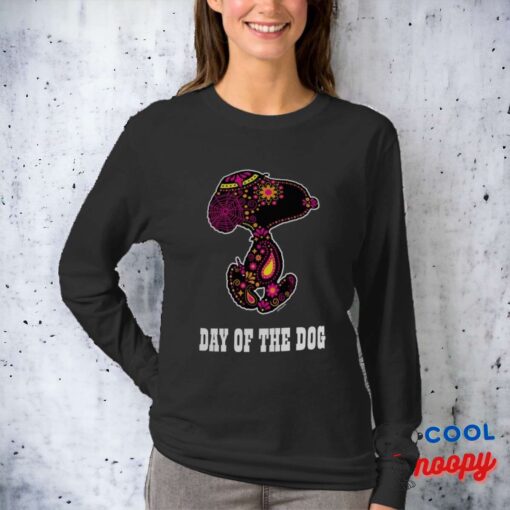 Peanuts Decorated Day Of The Dog T Shirt 8