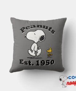Peanuts Est 8950 Throw Pillow 4