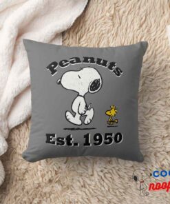 Peanuts Est 8950 Throw Pillow 8