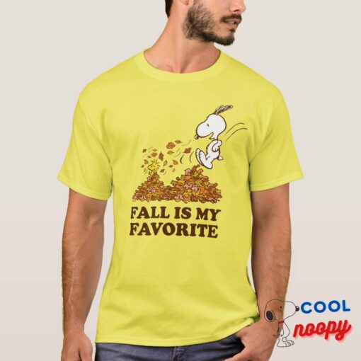 Peanuts Fall Is My Favorite T Shirt 2