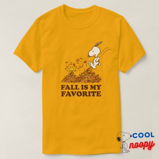 Peanuts Fall Is My Favorite T Shirt 5