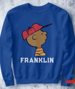Peanuts Franklin Baseball Cap Sweatshirt 1