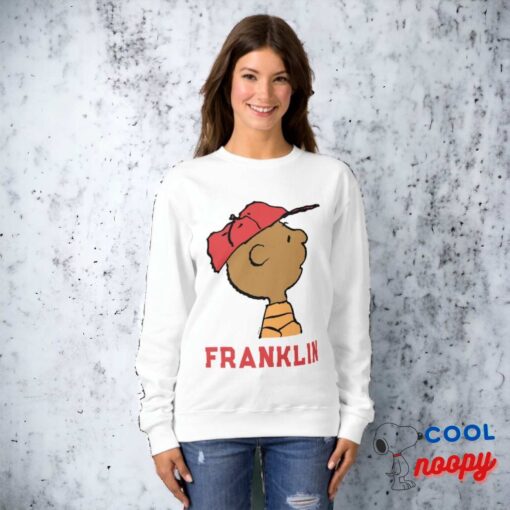 Peanuts Franklin Baseball Cap Sweatshirt 11