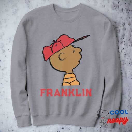 Peanuts Franklin Baseball Cap Sweatshirt 16
