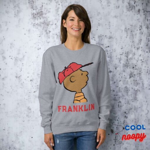 Peanuts Franklin Baseball Cap Sweatshirt 17