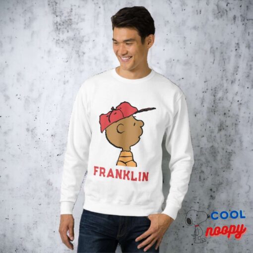 Peanuts Franklin Baseball Cap Sweatshirt 25