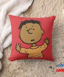 Peanuts Franklin Look Throw Pillow 8