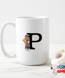 Peanuts Franklin Monogram P Mug 15