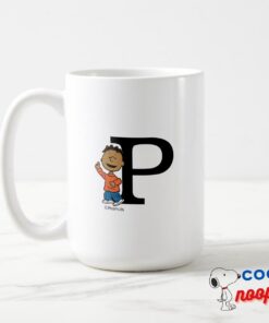 Peanuts Franklin Monogram P Mug 5