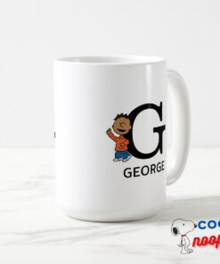 Peanuts Franklin Name Monogram G Mug 15