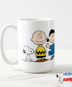 Peanuts Friends In A Row Mug 5