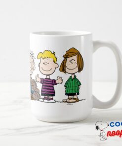 Peanuts Friends In A Row Mug 7