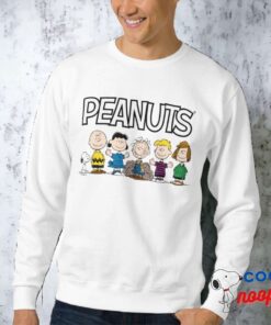 Peanuts Friends In A Row Sweatshirt 1