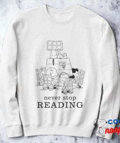 Peanuts Gang Reading Comics Sweatshirt 2