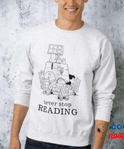 Peanuts Gang Reading Comics Sweatshirt 6