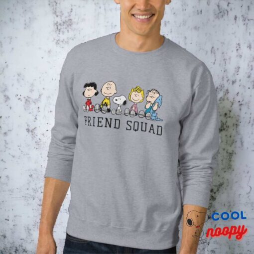 Peanuts Gang Sitting Together Sweatshirt 5