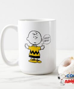 Peanuts Good Grief Charlie Brown Mug 15
