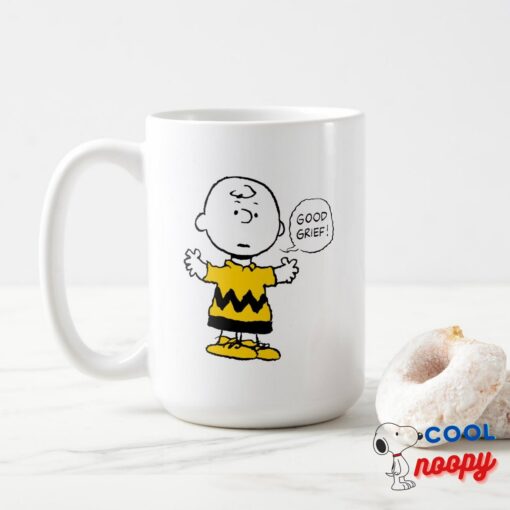 Peanuts Good Grief Charlie Brown Mug 15