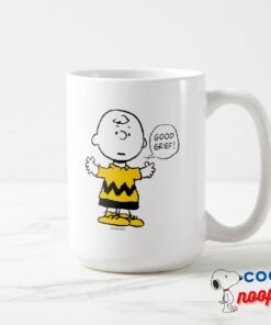Peanuts Good Grief Charlie Brown Mug 6