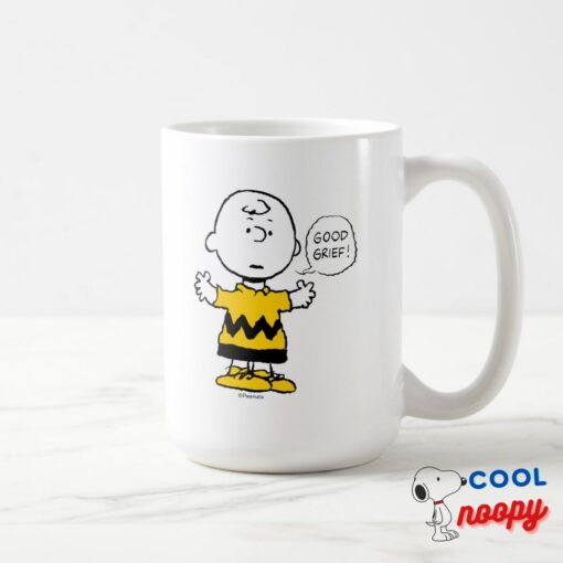 Peanuts Good Grief Charlie Brown Mug 6