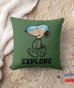 Peanuts Great Outdoor Snoopy Throw Pillow 8
