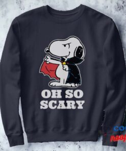 Peanuts Halloween Snoopy Vampire Sweatshirt 1