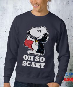 Peanuts Halloween Snoopy Vampire Sweatshirt 8