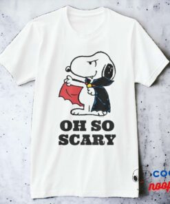 Peanuts Halloween Snoopy Vampire T Shirt 2